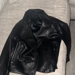 Blank NYC Black Leather Jacket